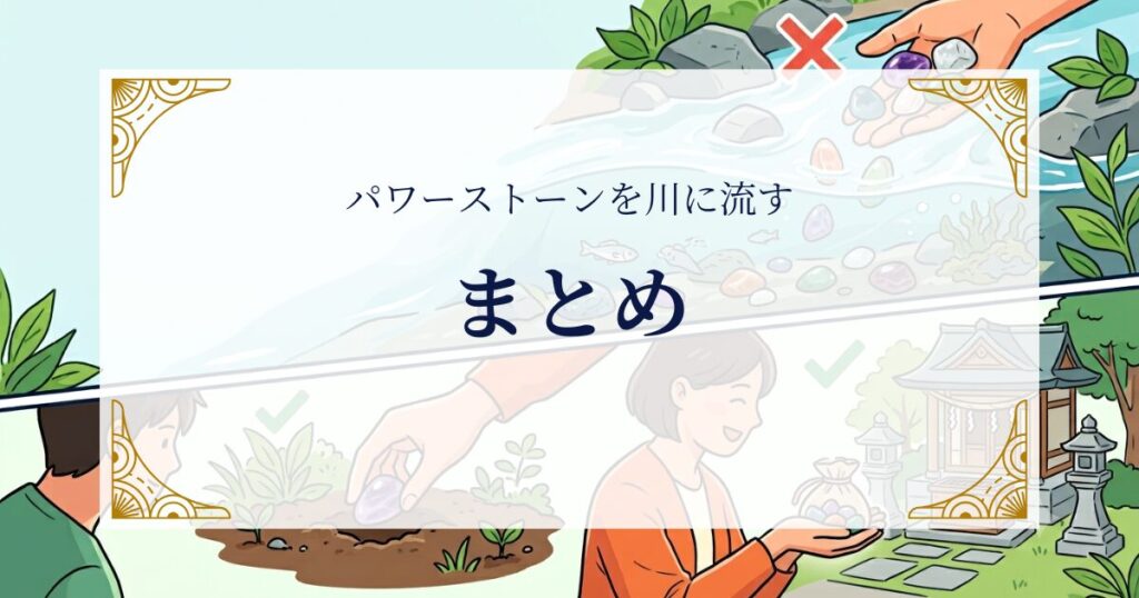 パワーストーンを川に流すまとめ ミステリーキャットカフェ