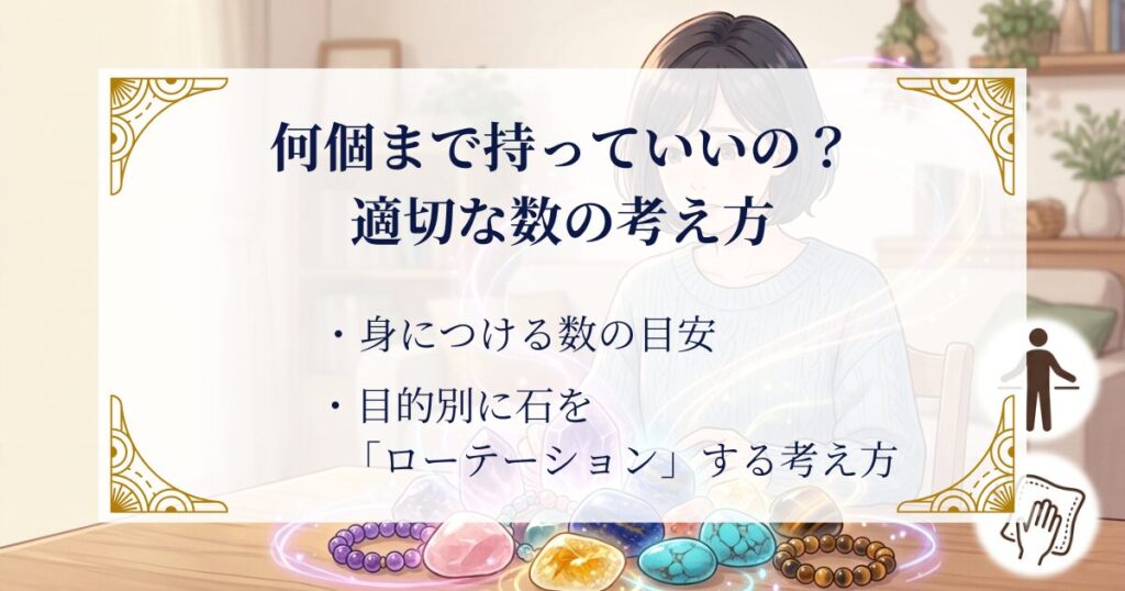 何個まで持っていいの？適切な数の考え方 ミステリーキャットカフェ