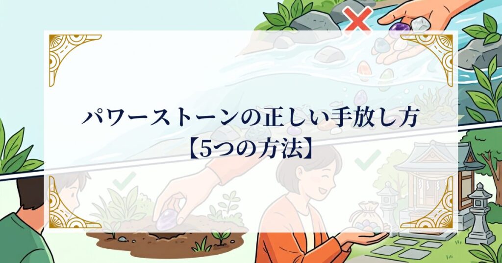 パワーストーンの正しい手放し方【5つの方法】 ミステリーキャットカフェ