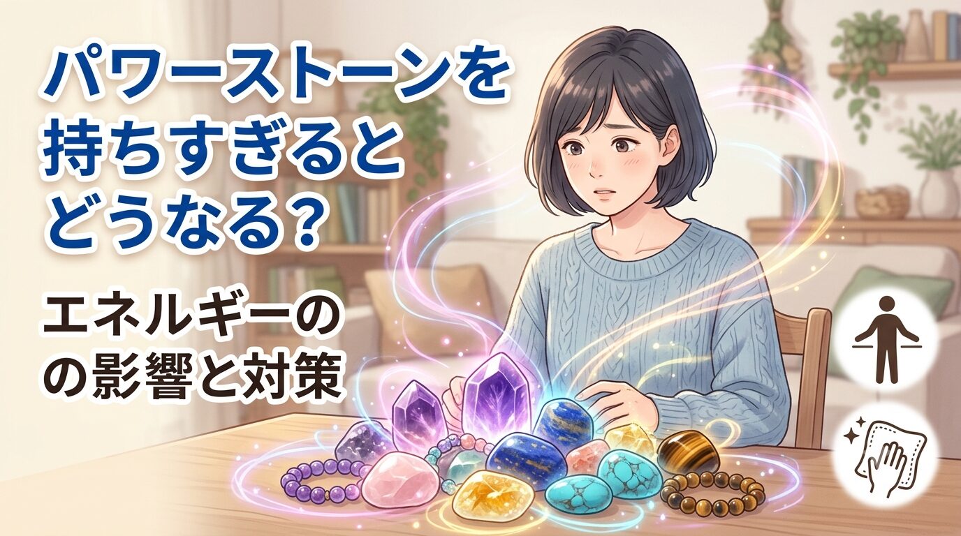 パワーストーンを持ちすぎるとどうなる？エネルギーの影響と対策 ミステリーキャットカフェ