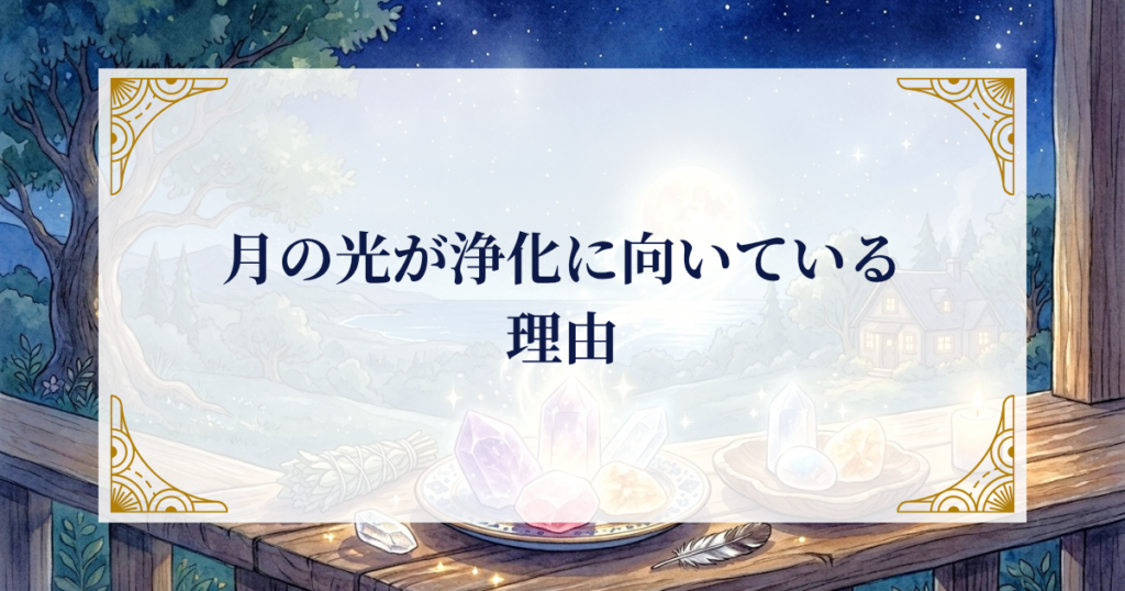 月の光が浄化に向いている理由 ミステリーキャットカフェ