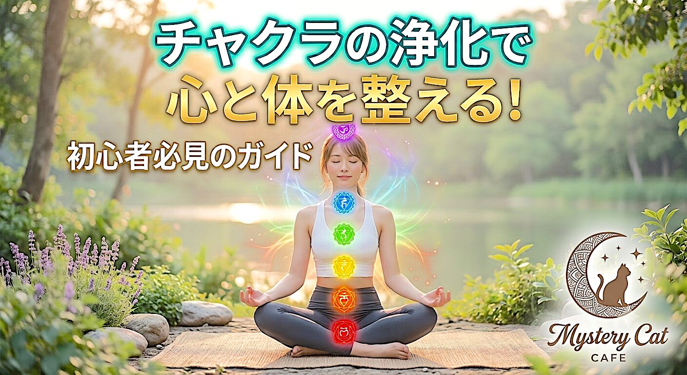 チャクラの浄化で心と体を整える！初心者必見のガイド ミステリーキャットカフェ