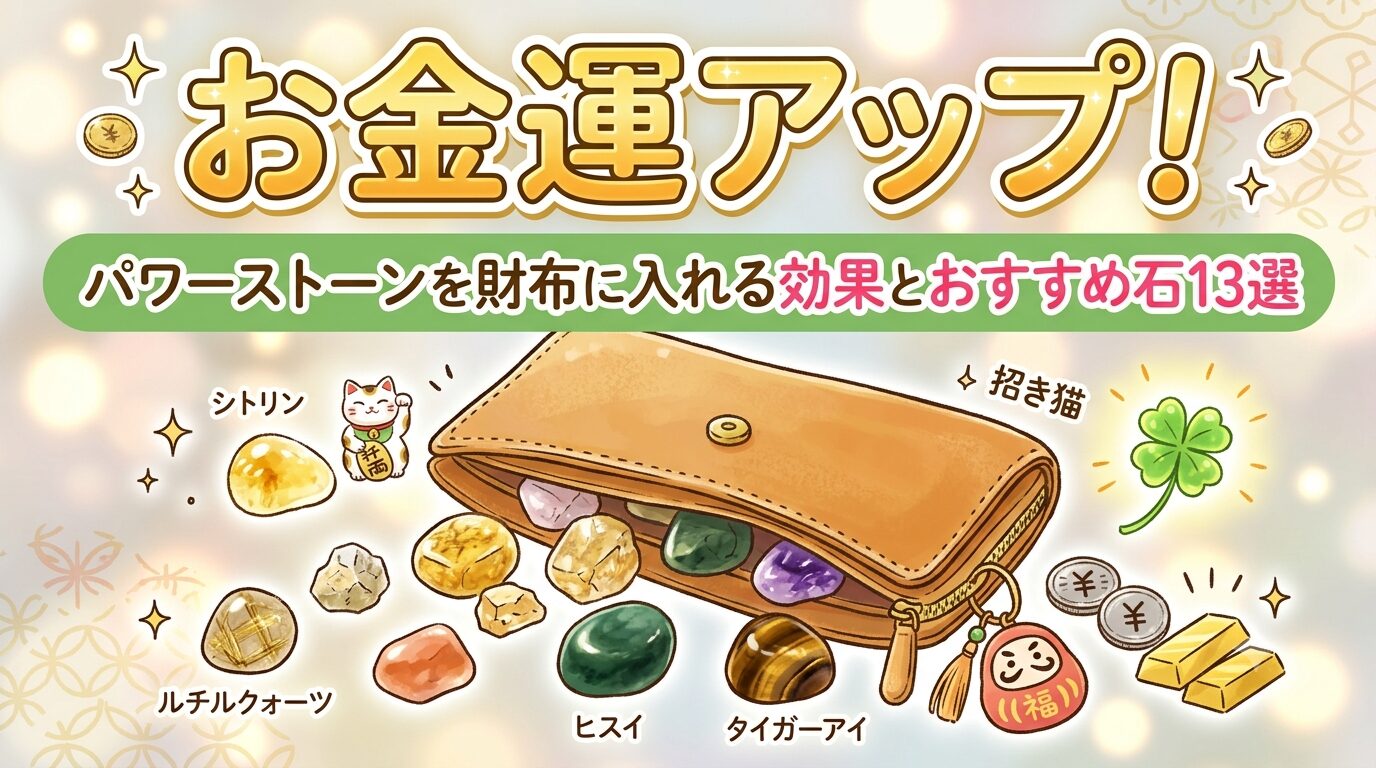 お金運アップ！パワーストーンを財布に入れる効果とおすすめ石13選 ミステリーキャットカフェ
