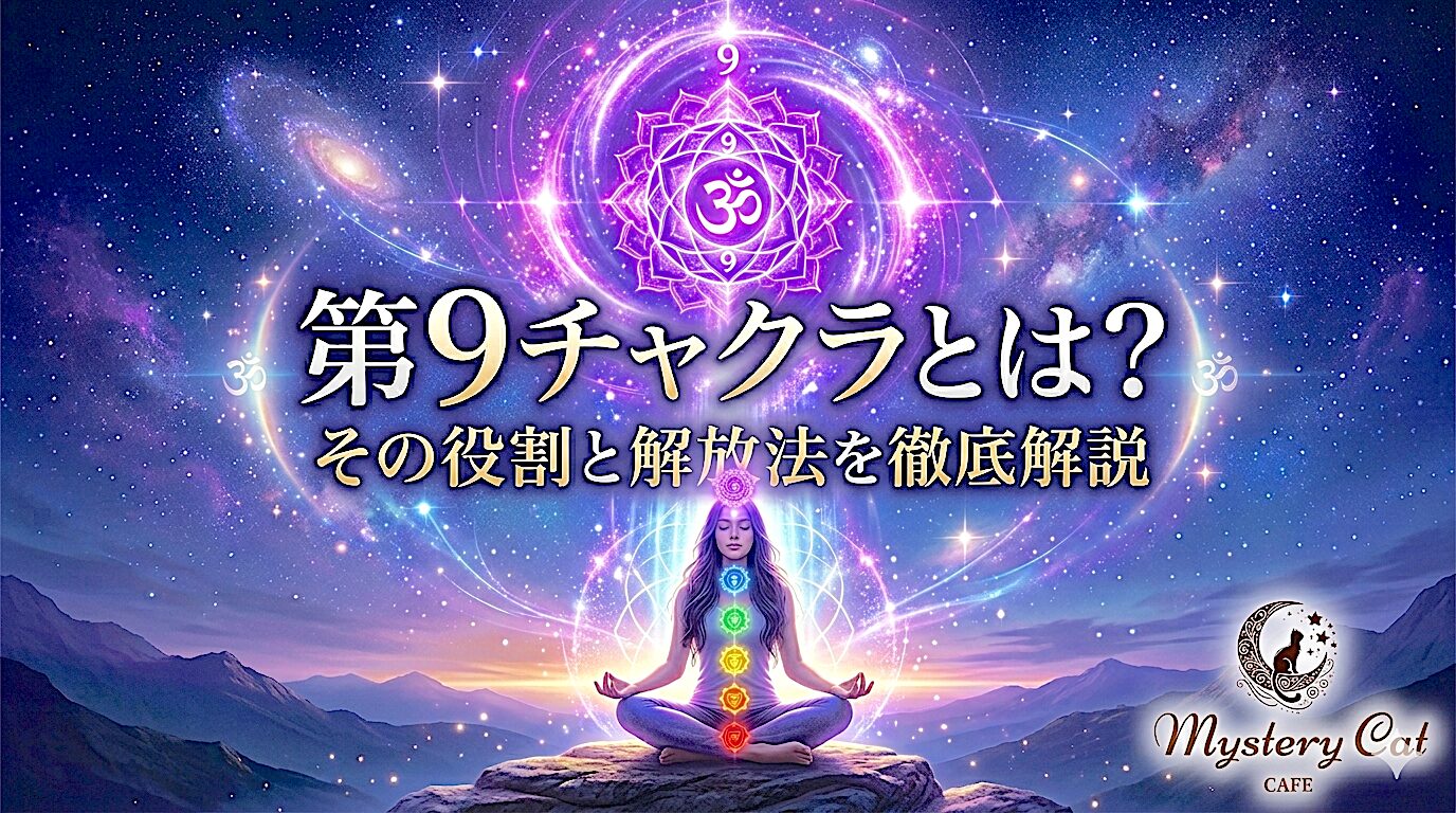 第9チャクラとは？その役割と解放法を徹底解説 ミステリーキャットカフェ