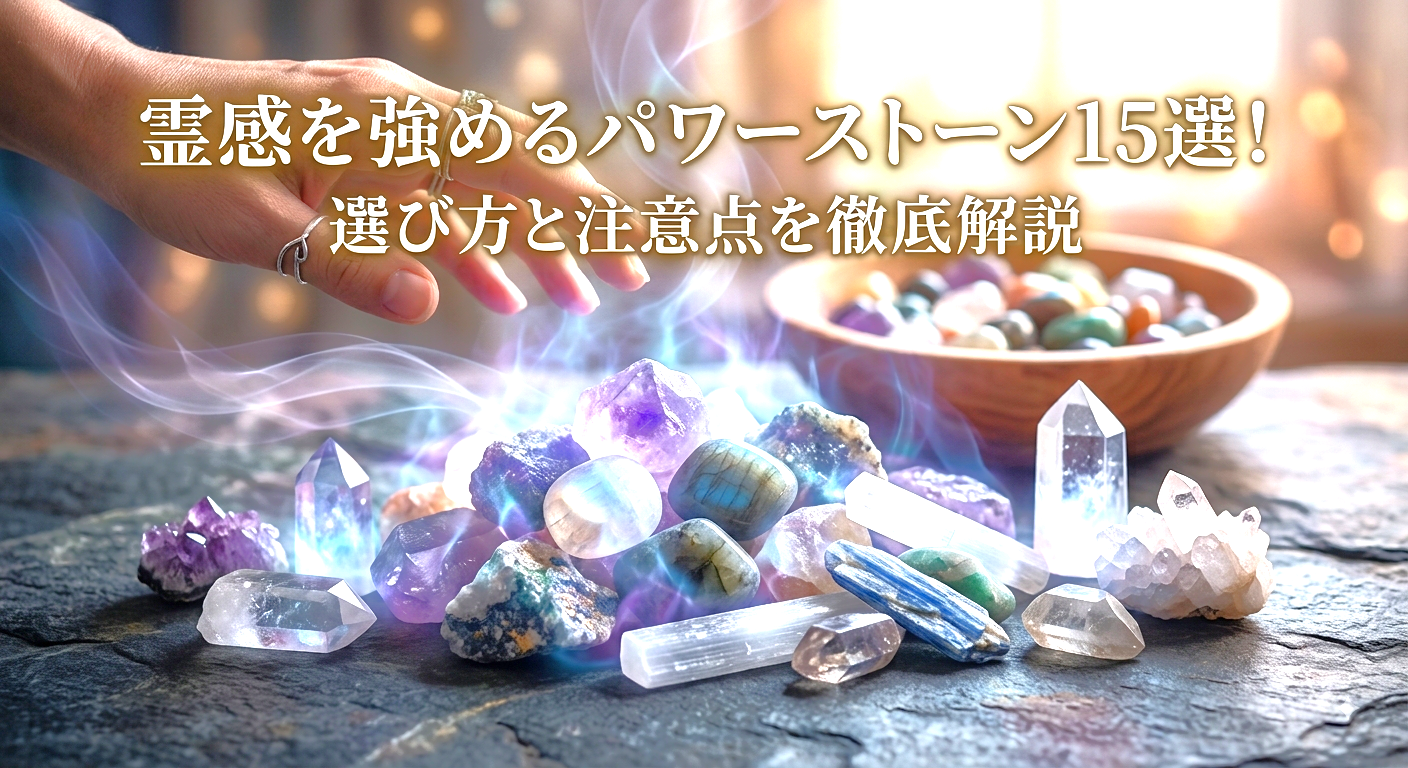 霊感を強めるパワーストーン15選！選び方と注意点を徹底解説 ミステリーキャットカフェ