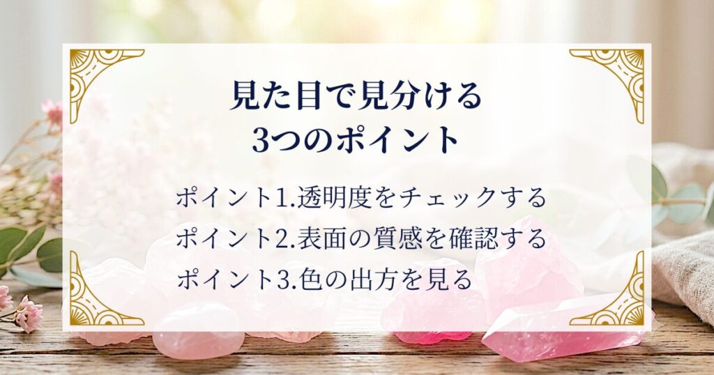 見た目で見分ける3つのポイント ミステリーキャットカフェ