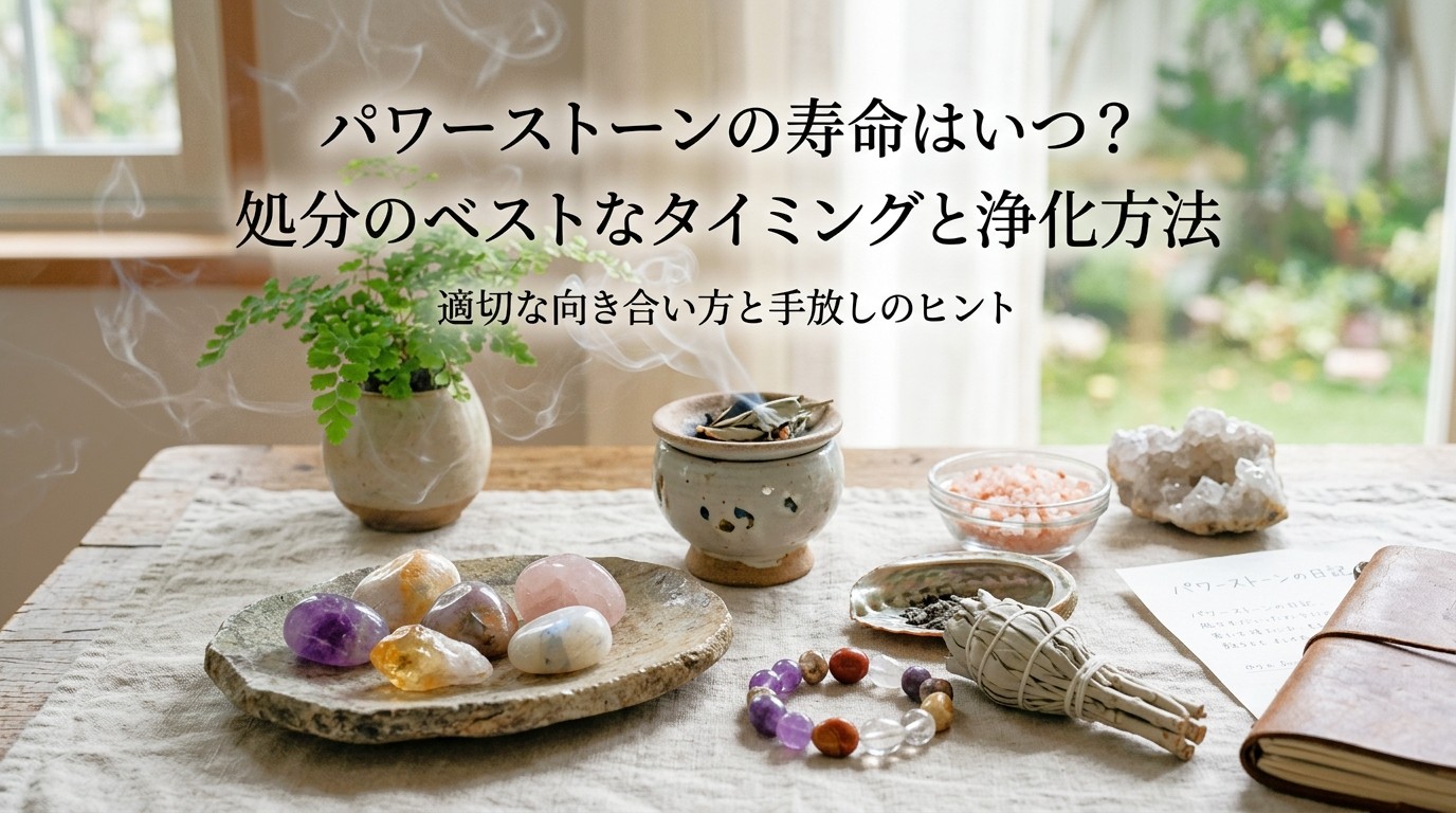 パワーストーンの寿命はいつ？処分のベストなタイミングと浄化方法 ミステリーキャットカフェ