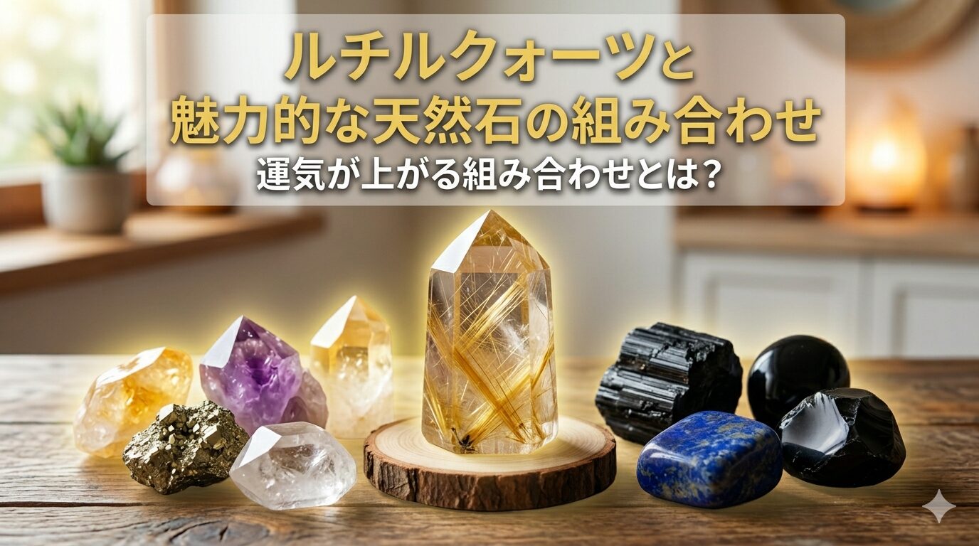 ルチルクォーツと相性の悪い石＆良い石｜運気が上がる組み合わせとは？ ミステリーキャットカフェ