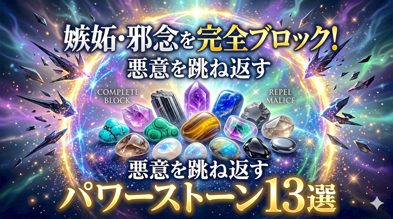 嫉妬・邪念を完全ブロック！悪意を跳ね返すパワーストーン13選 ミステリーキャットカフェ