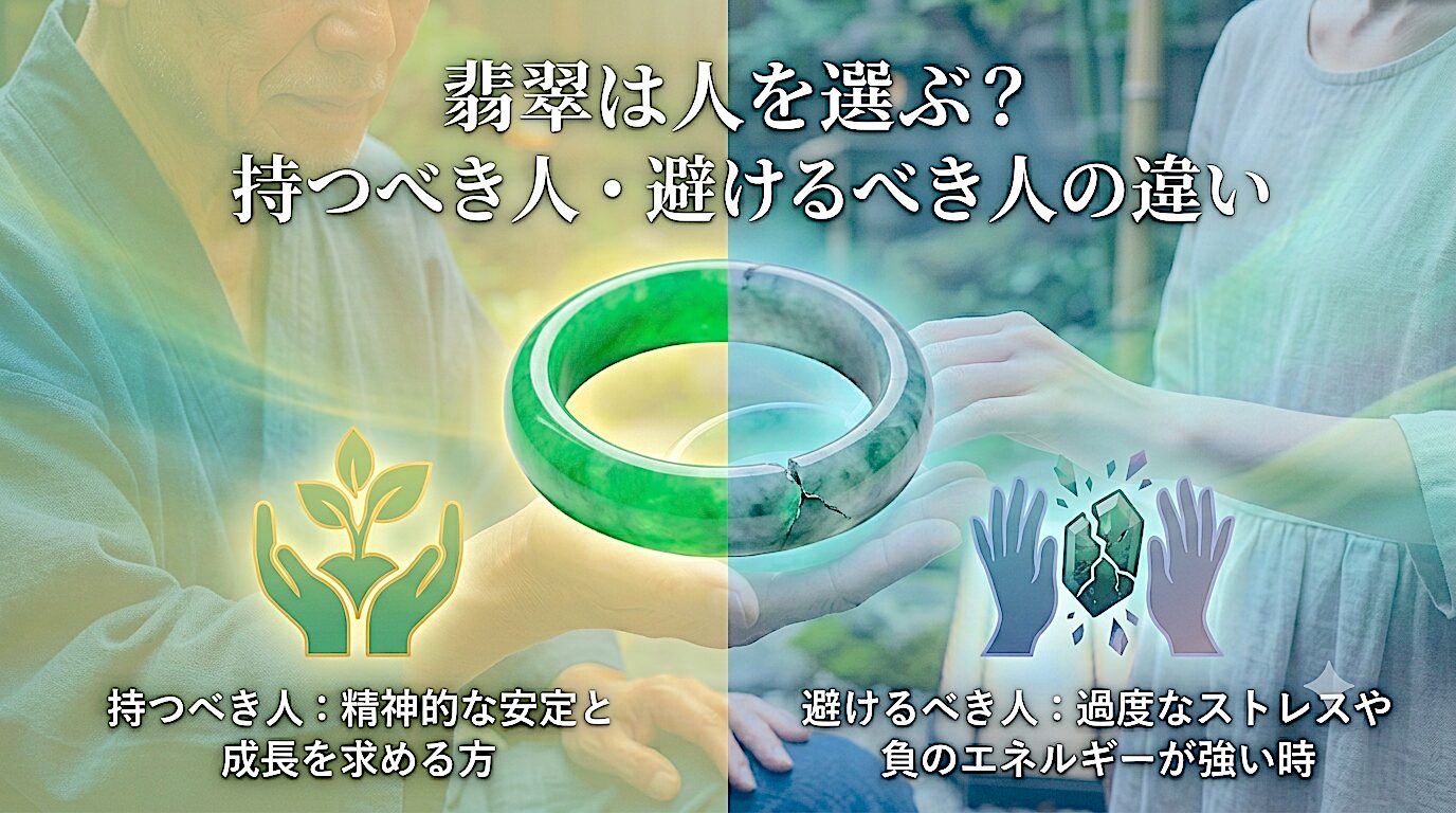 翡翠は人を選ぶ？持つべき人・避けるべき人の違い ミステリーキャットカフェ