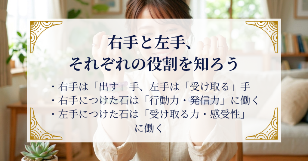 右手と左手、それぞれの役割を知ろう ミステリーキャットカフェ