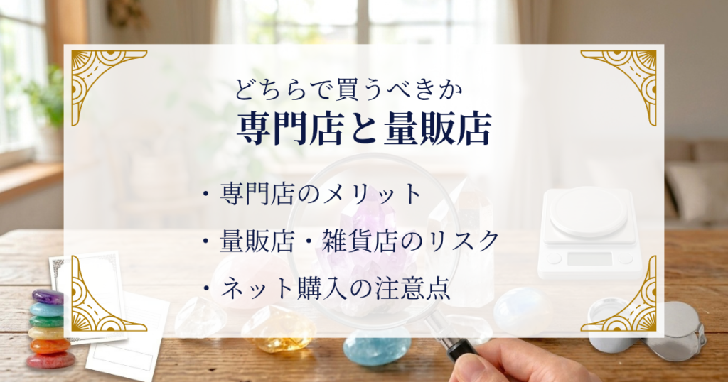 専門店と量販店——どちらで買うべきか ミステリーキャットカフェ