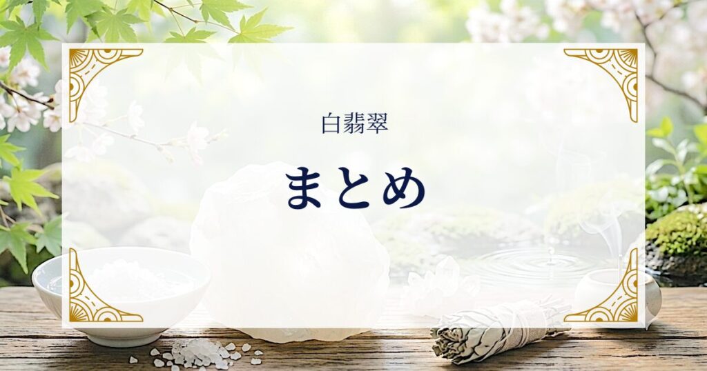 白翡翠まとめ ミステリーキャットカフェ