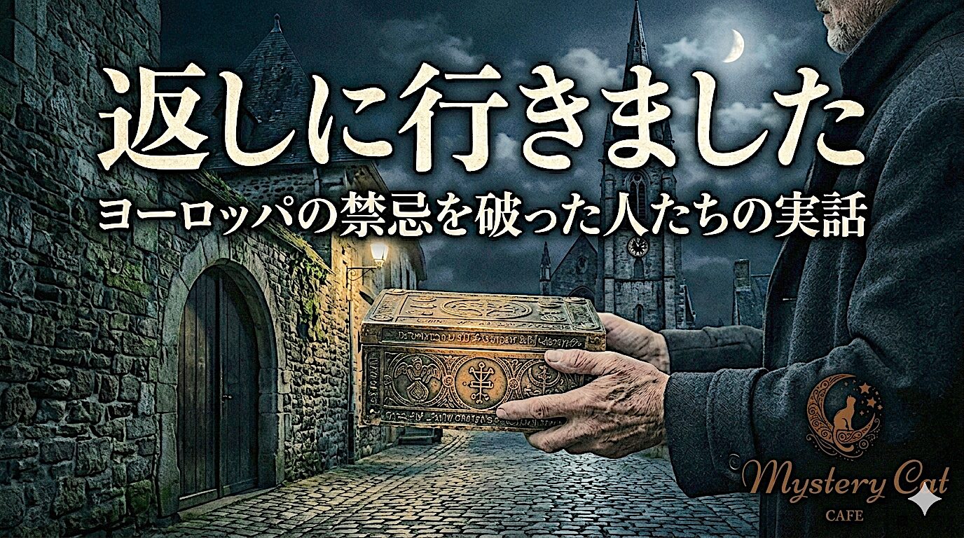 返しに行きました―ヨーロッパの禁忌を破った人たちの実話 ミステリーキャットカフェ